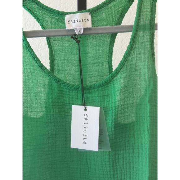 Félicité | SET! Guaze Racer Tank & Smocked Skirt SET - Picture 4 of 8